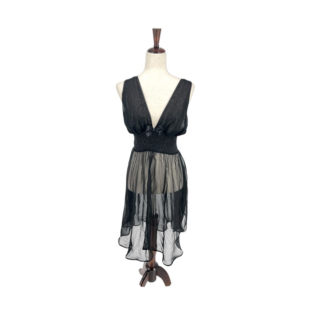 Vintage Tender Moments by Intime Sheer Bow Nightgown | Small